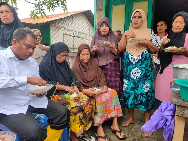 Bupati Sergai Terus Pantau Kondisi Korban Banjir