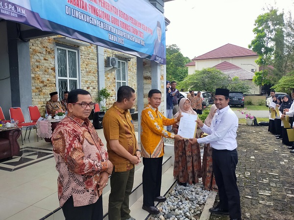 Seratusan Guru Di Abdya Terima SK P3K