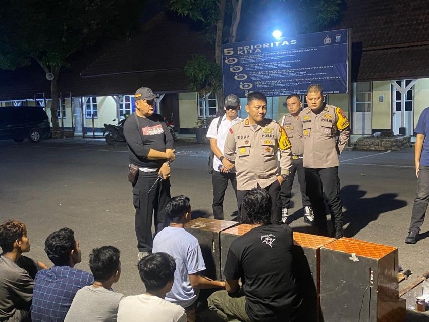 Polres Binjai Gerebek Barak Narkoba
