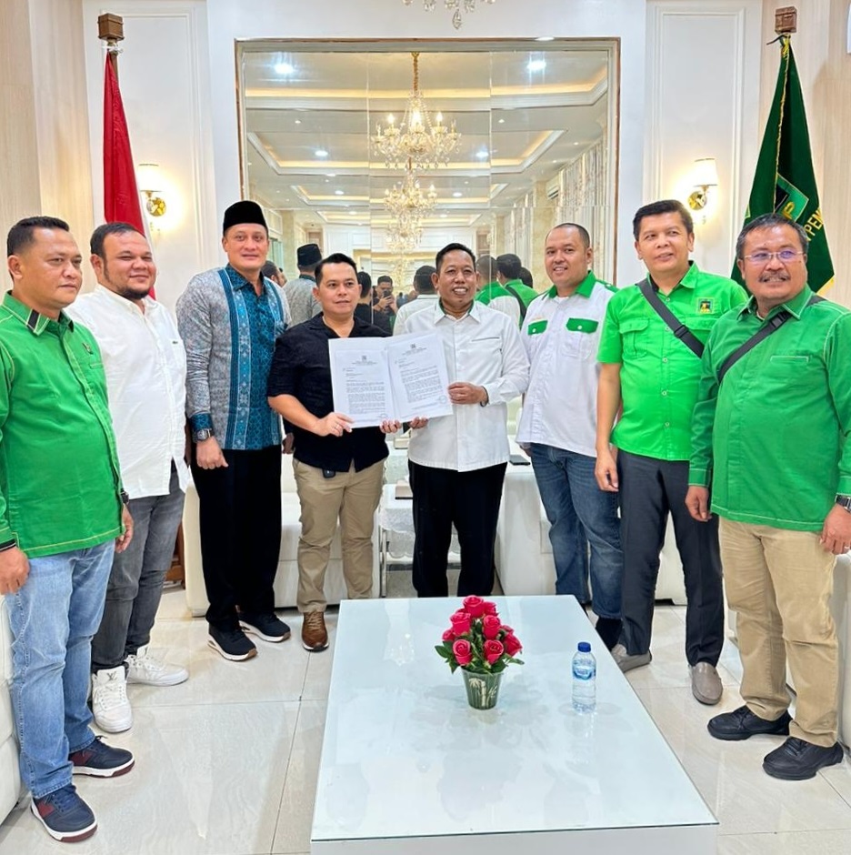 Putra Mahkota Terima Rekomendasi DPP PPP Bacalon Bupati Palas