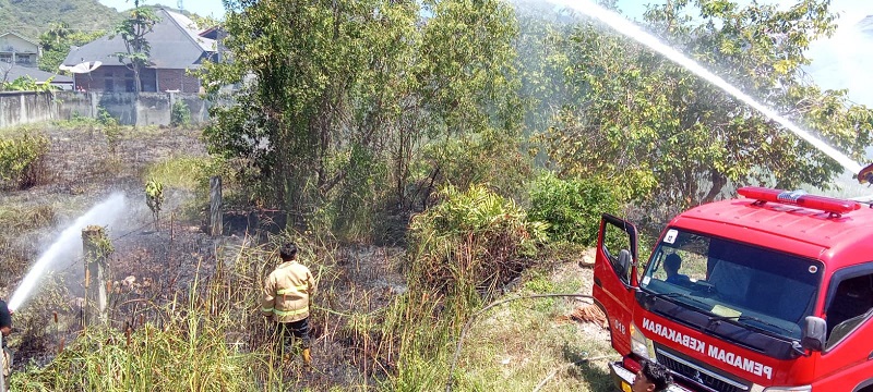 Lahan Warga Terbakar Di Ajuen Jeumpet