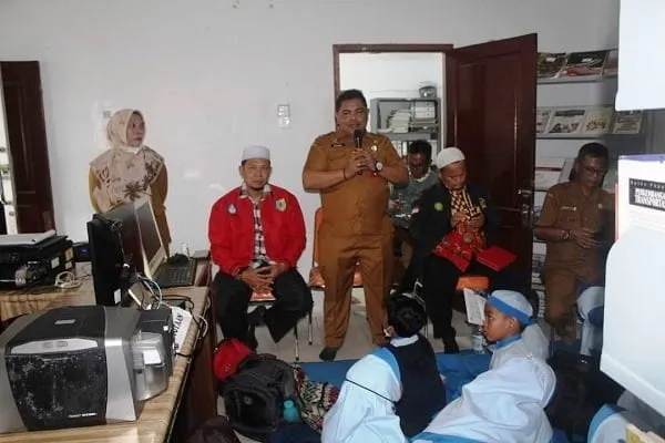 Siswa SD IT Al-Ihya Outing Class Di Dinas Perpustakaan