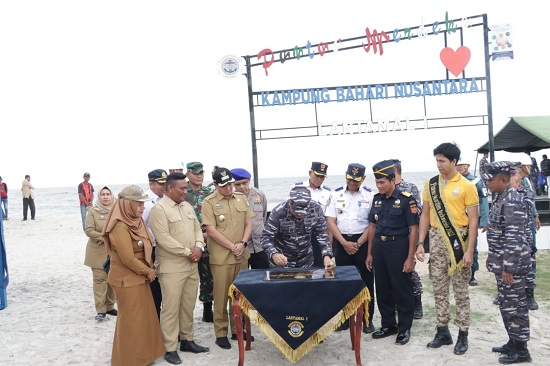 Bagankuala Jadi Kampung Bahari Nusantara