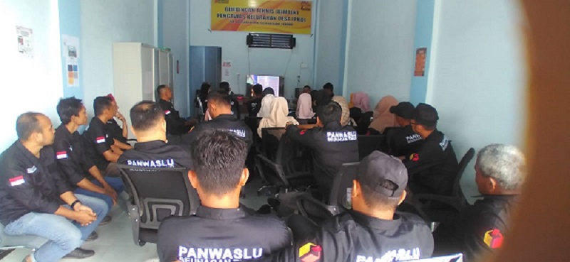PKD Seunagan Timur Bimtek Tentang Penyelenggara Kampanye 