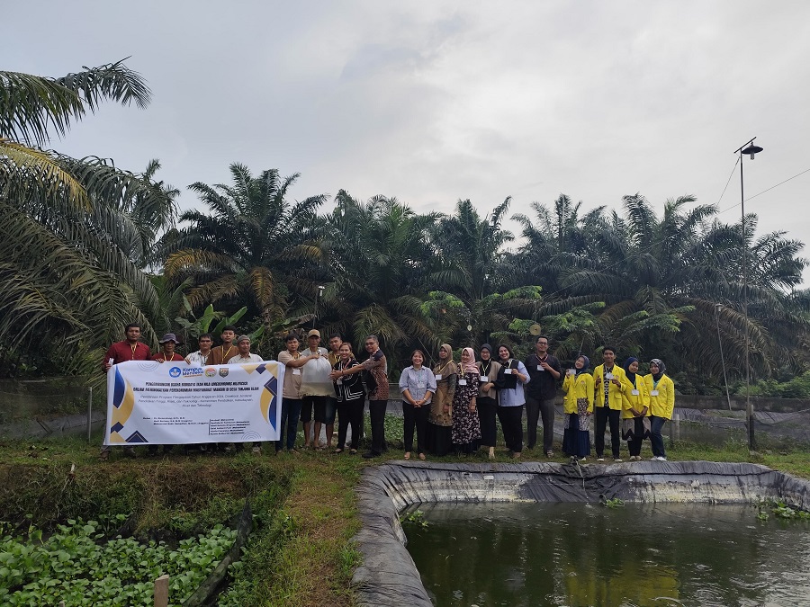 Desa Tanjung Alam Kembangkan Budidaya Ikan Nila