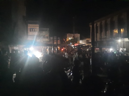 Kerugian Kebakaran Panyabungan Rp2,3 M