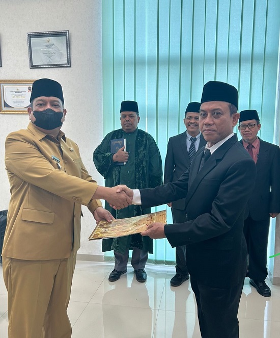 Jabatan Dirut PDAM Tirta Bulian Diperpanjang Hingga 2027