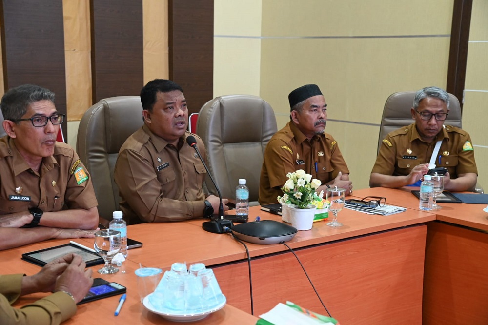 Anggota DPRK Dilantik 20 Agustus, Pemkab Aceh Besar Gelar Rakor Pengucapan Sumpah