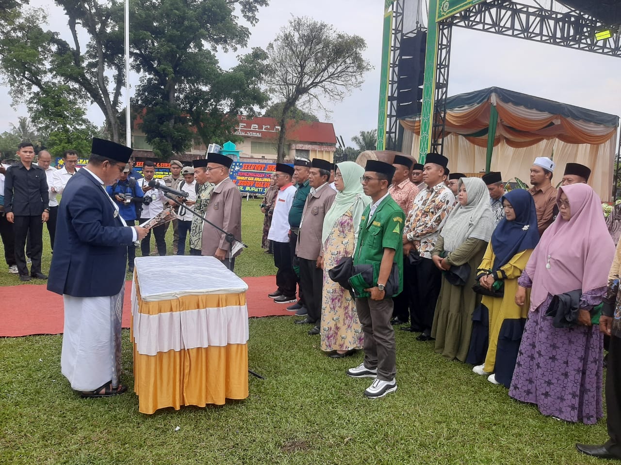 Dihadiri Seribuan Umat Islam, Bupati Simalungun Buka MTQ Ke-50 Di Bahjambi