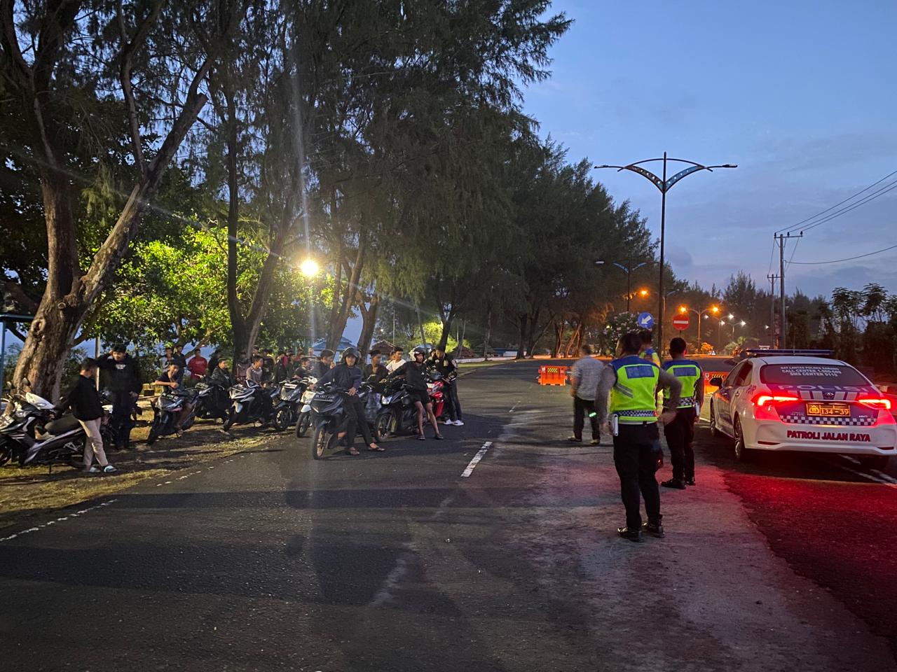Polres Sabang Berhasil Amankan Balap Liar