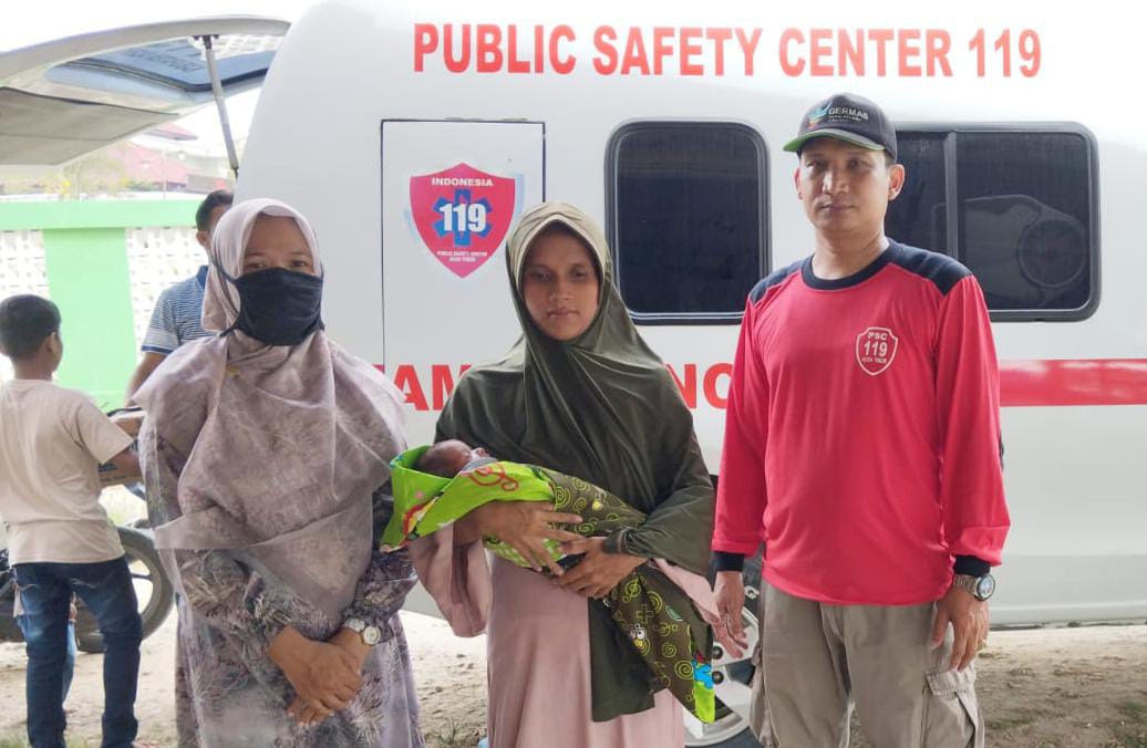 Perdana Di Aceh Timur, Etnis Rohingya Melahirkan