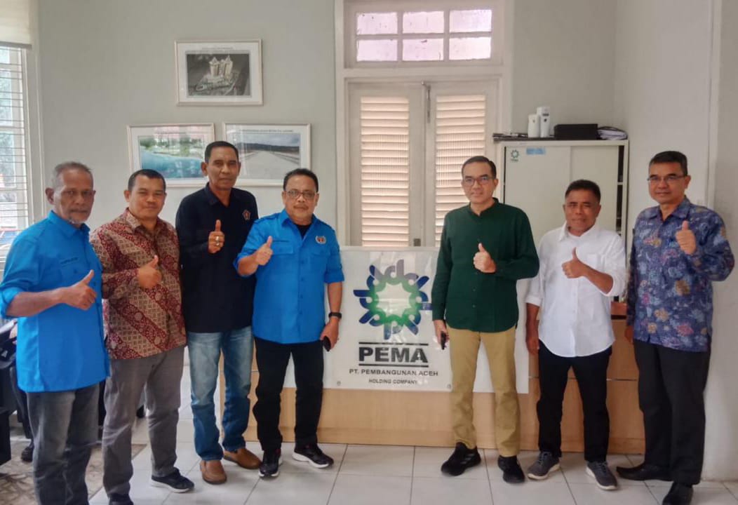 Terima Audiensi Pengurus PWI Aceh, Ini Harapan Direksi PT PEMA