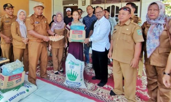 Korban Puting Beliung Dapat Bantuan Pemkab Simalungun