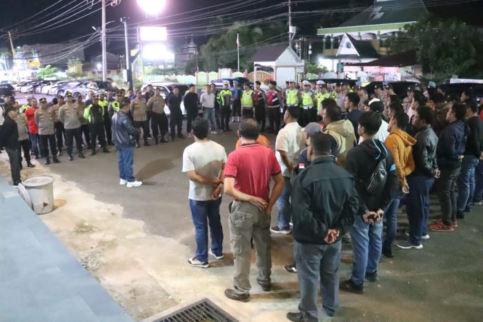 Polres Simalungun Patroli Skala Besar Antisipasi Geng Motor Dan Balap Liar