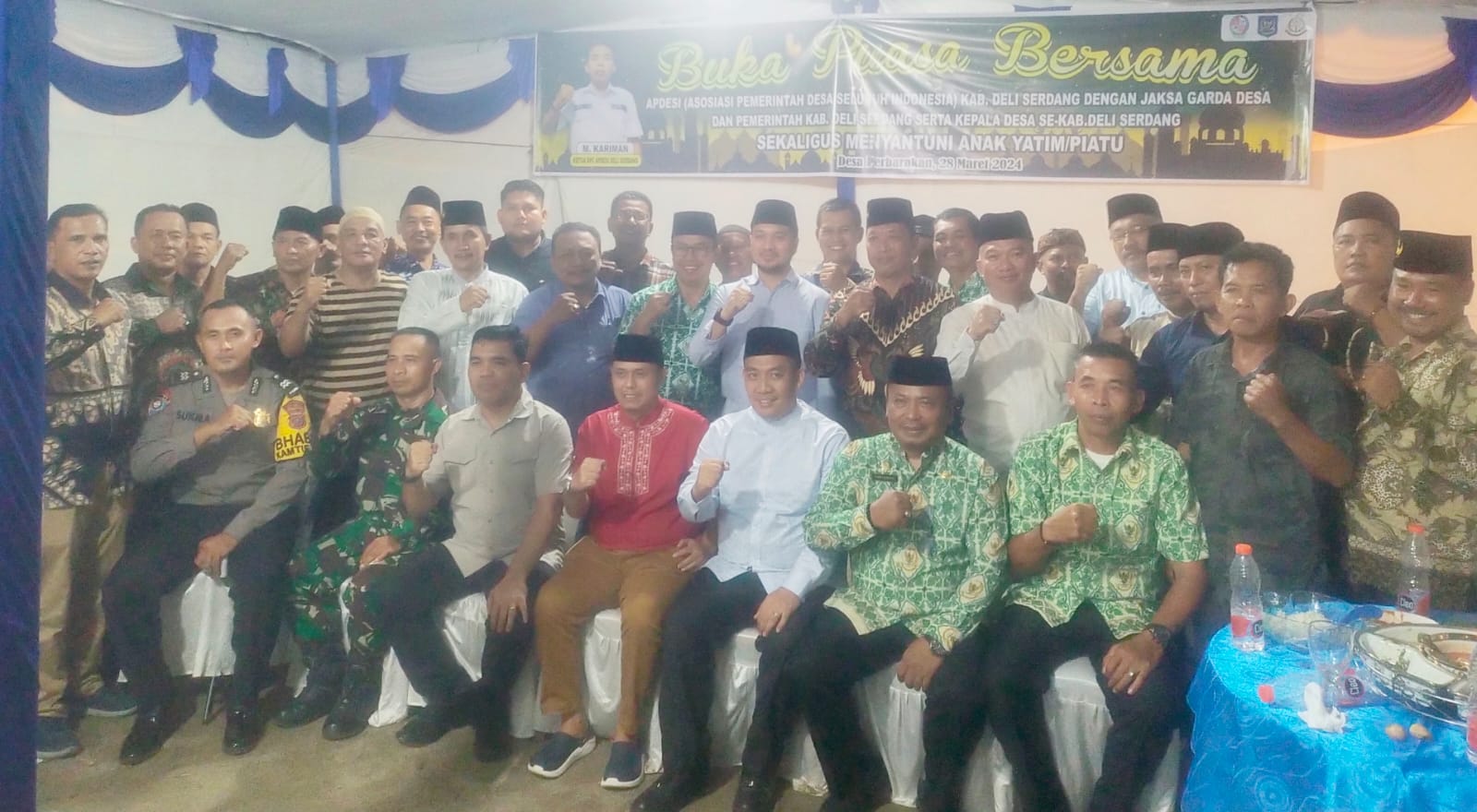 Buka Bersama Apdesi Deliserdang, Kejatisu Sosialisasikan Jaksa Garda Desa Dan Daring