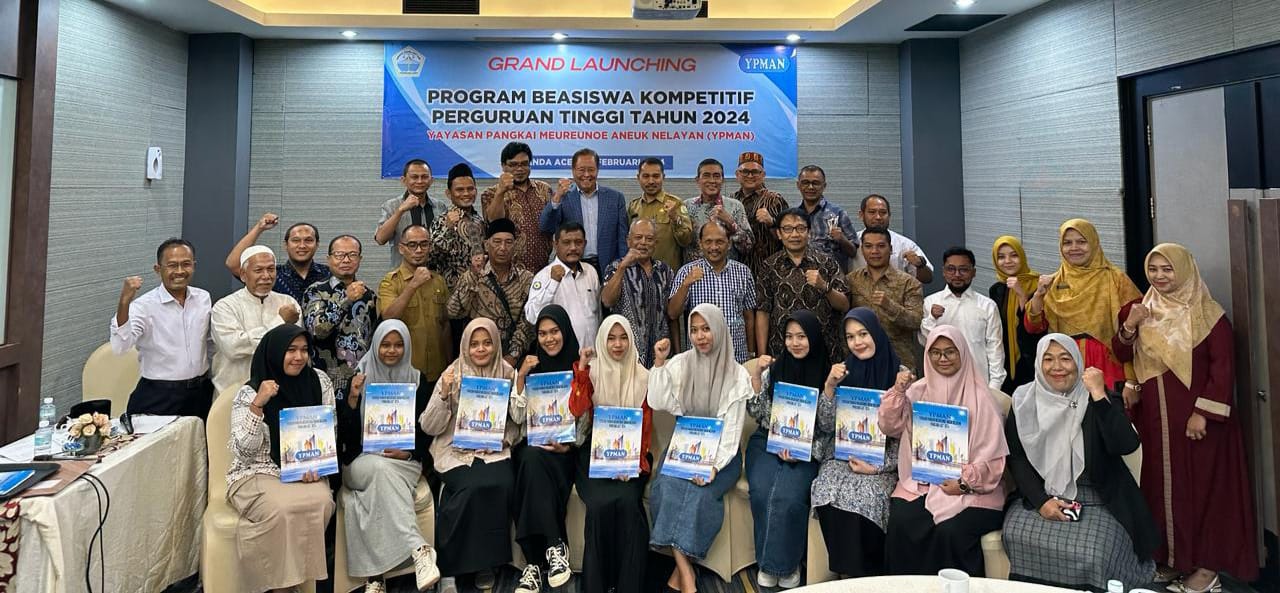 36 Mahasiswa Anak Nelayan Aceh Terima Beasiswa Kompetitif YPMAN