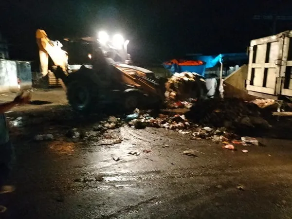 Tumpukan Sampah Di Pasar Terpadu Kutacane Telah Dibersihkan