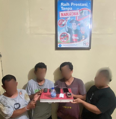 Polres Aceh Singkil Ringkus 4 Pelaku Penyalahgunaan Narkotika