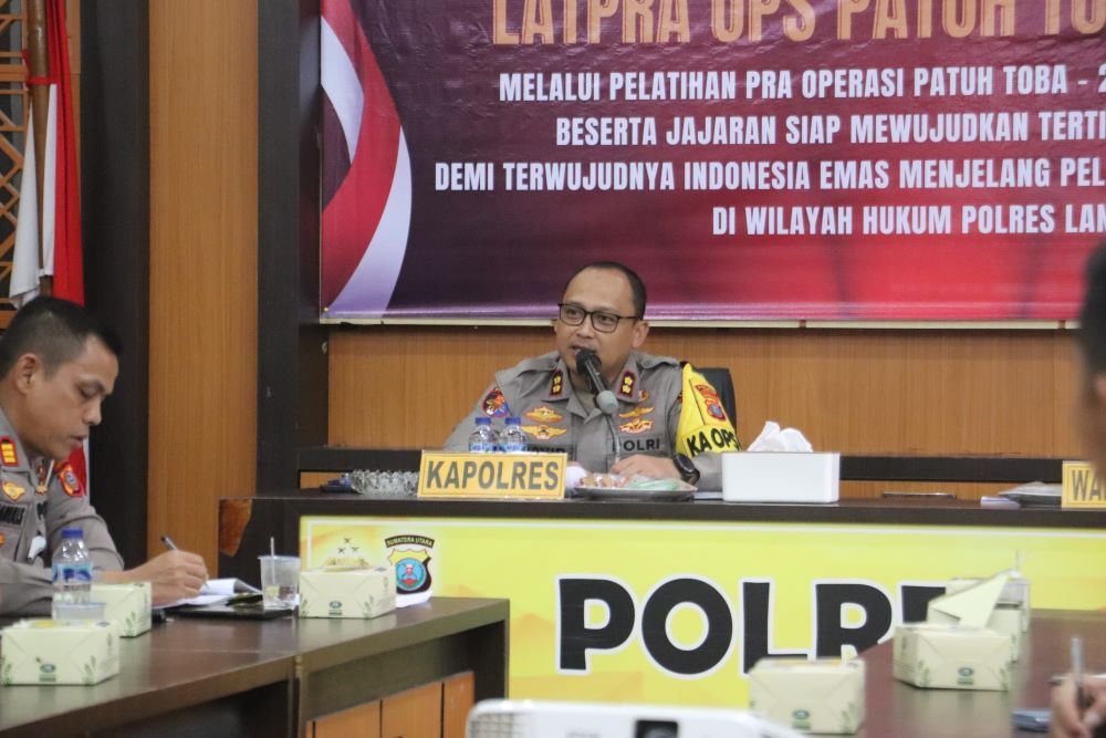Polres Langkat Gelar Ops Patuh Toba Selama Dua Pekan