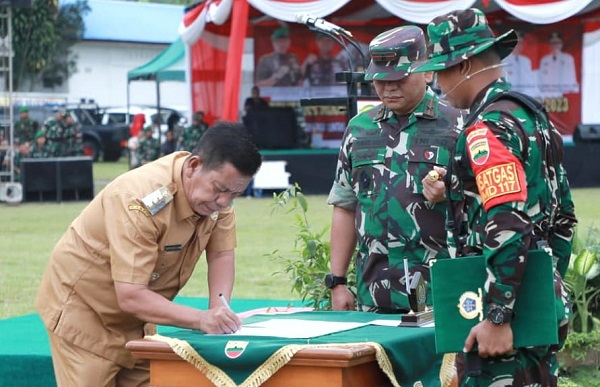 Pangdam I/BB Tutup Program TMMD Ke-117 Di Wilayah Kodim 0207/Simalungun