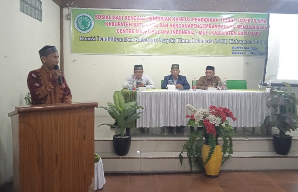 MUI Batubara Sosialisasikan Pendirian Kampus Pendidikan Tinggi Agama