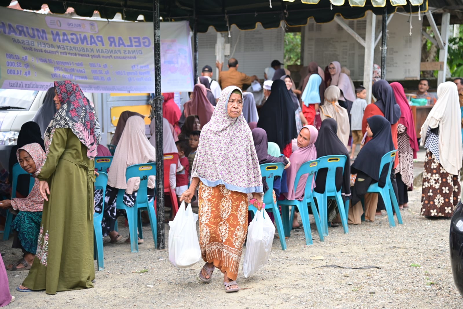 Warga Jruek Balee Sambut Baik Pangan Murah