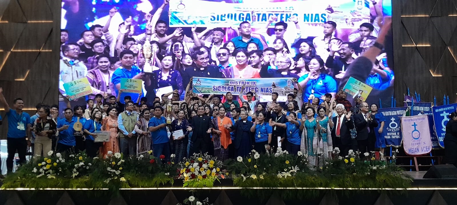 HKBP Distrik IX Sibolga-Tapteng-Nias Juara Umum Jetun Games V HKBP 2024