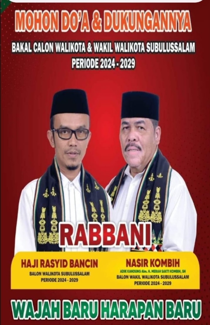 PKS Usung HRB - Nasir 'Rabbani' Di Pilkada Subulussalam