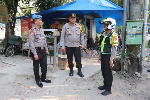 Operasi Zebra Toba 2023, Kapolres Langkat Turun Ke Lapangan 