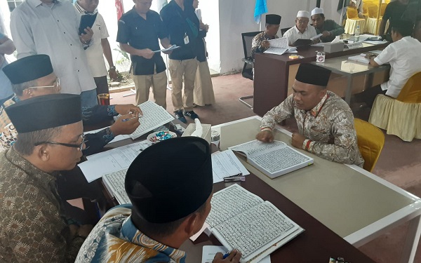 428 Bacaleg DPRK Agara Ikuti Uji Mampu Baca Alquran