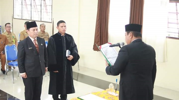 Surung Charles Lamhot Bantjin Dilantik Pj Sekda Dairi