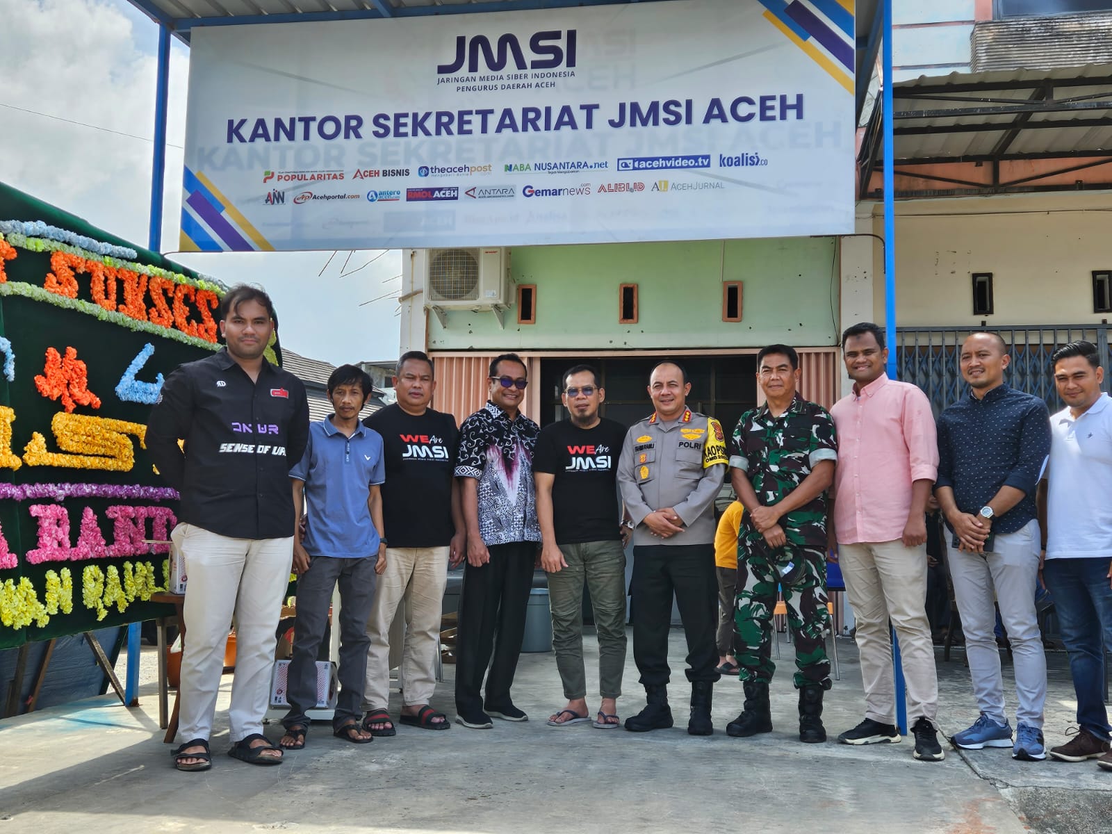 Plt Kadis Kominfo Aceh Besar Hadiri HUT Ke-4 JMSI Aceh