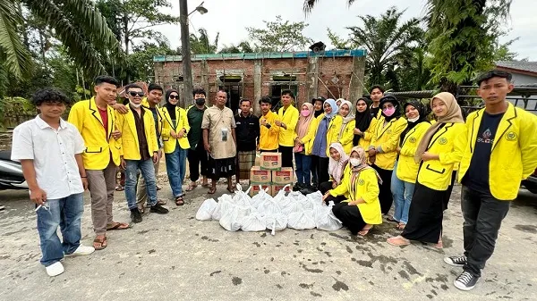 Pema USCND Salurkan Bantuan Korban Banjir Aceh Tamiang
