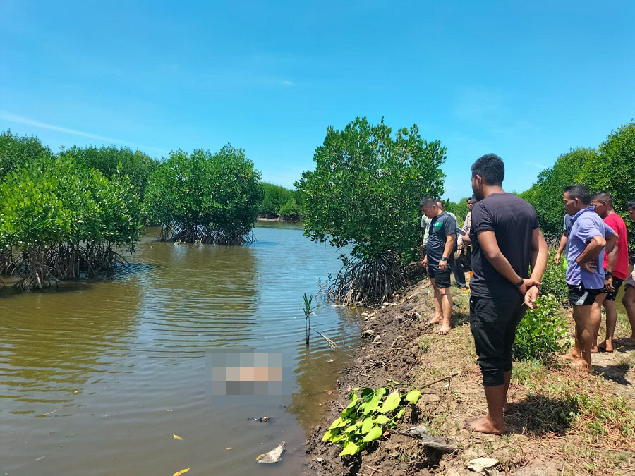 Mayat Terapung Di Alur Sungai Gp Birem Puntong