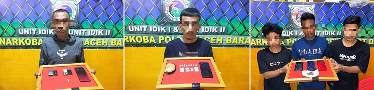 Tiga Hari Terakhir, Polres Abdya Amankan 5 Terduga Penyalahgunaan Narkoba