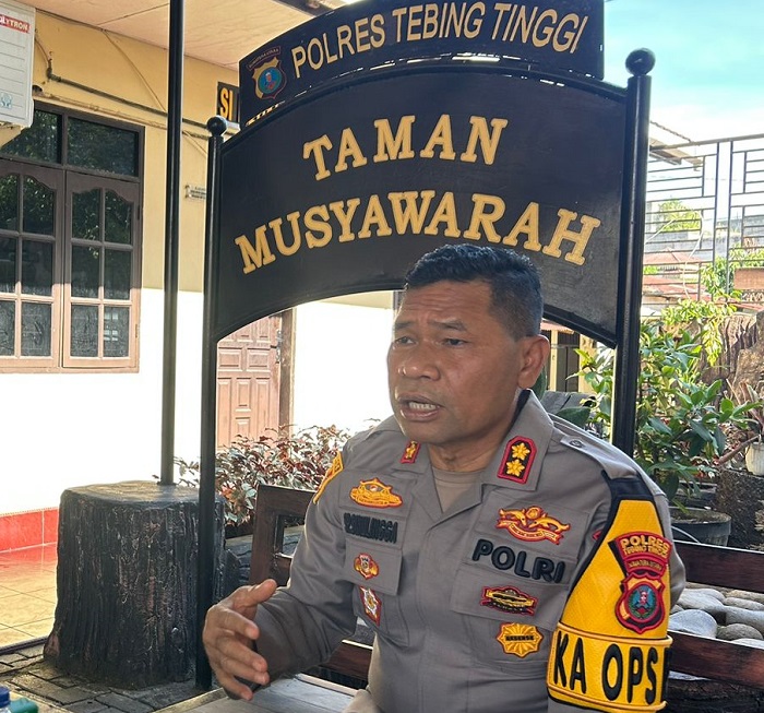 Kapolres Tebingtinggi Minta Personel Jaga Sikap Dan Ucapan Saat Bertugas