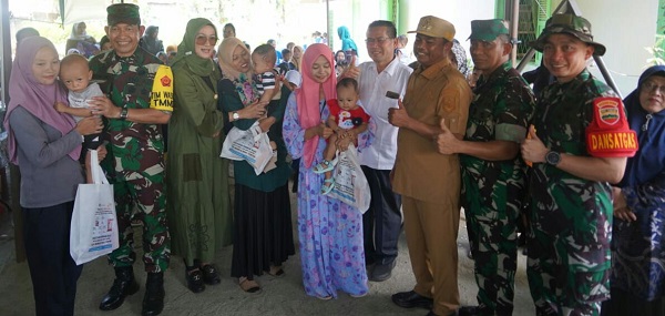 Tim Wasev PJO TMMD Mabesad Kunjungi Lokasi TMMD Ke-116