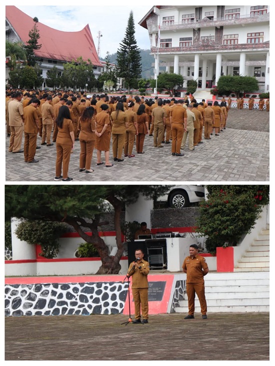 Bupati Toba Ajak ASN Perbaiki Manajemen Waktu