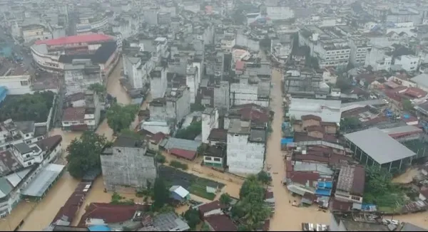 Update Terkini, 1509 Rumah Di Kota Tebingtinggi Terendam Banjir