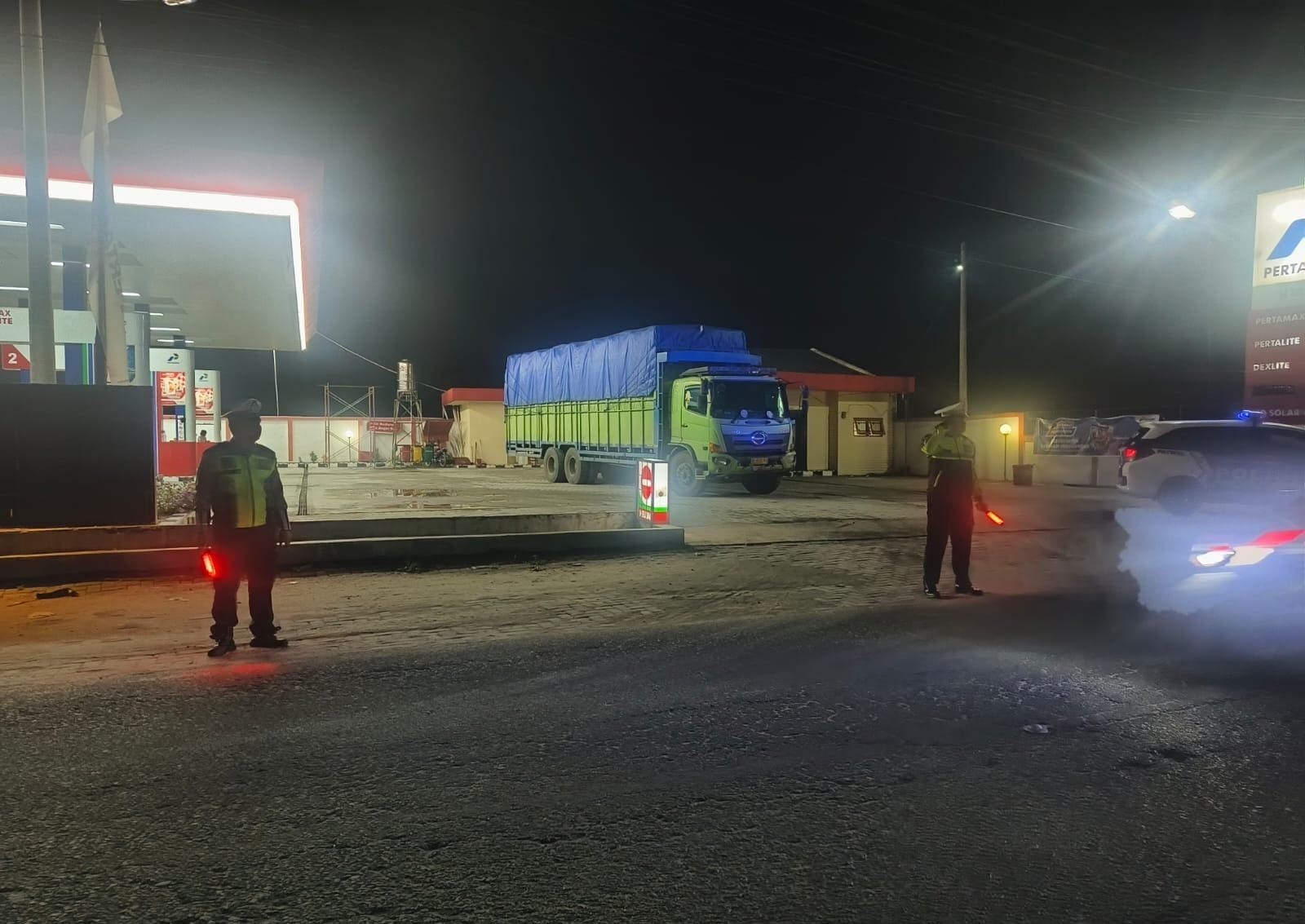 Pastikan Keamanan Di Jalan, Satlantas Polres Simalungun Gelar Blue Light Patrol