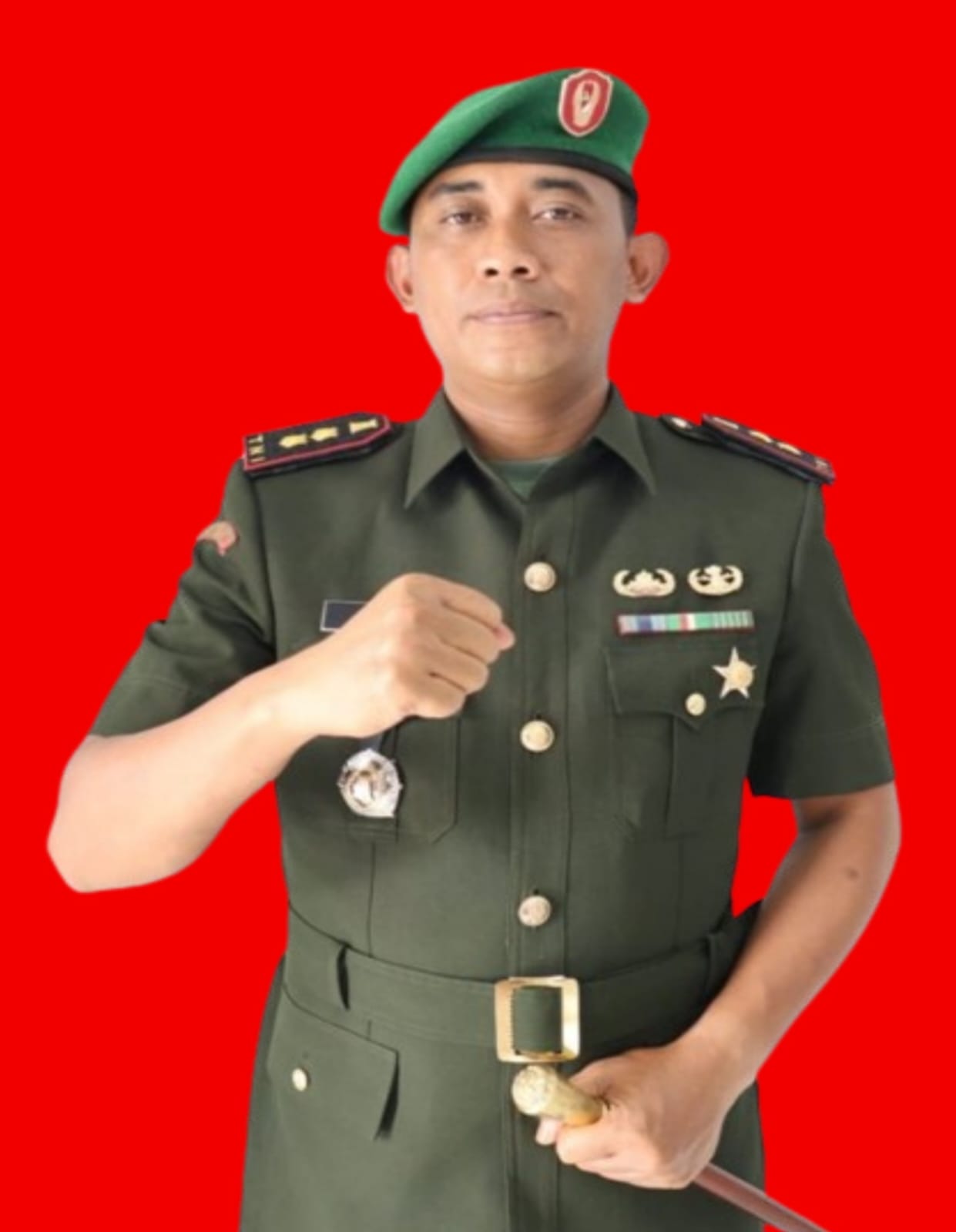Semarakkan HUT Ke-79 RI, Dandim 0108/Agara Imbau Masyarakat Kibarkan Bendera Merah Putih