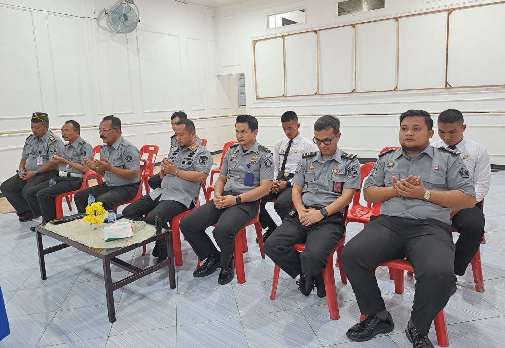 Lapas Labuhan Ruku Ikuti Pembukaan HDKD Secara Virtual