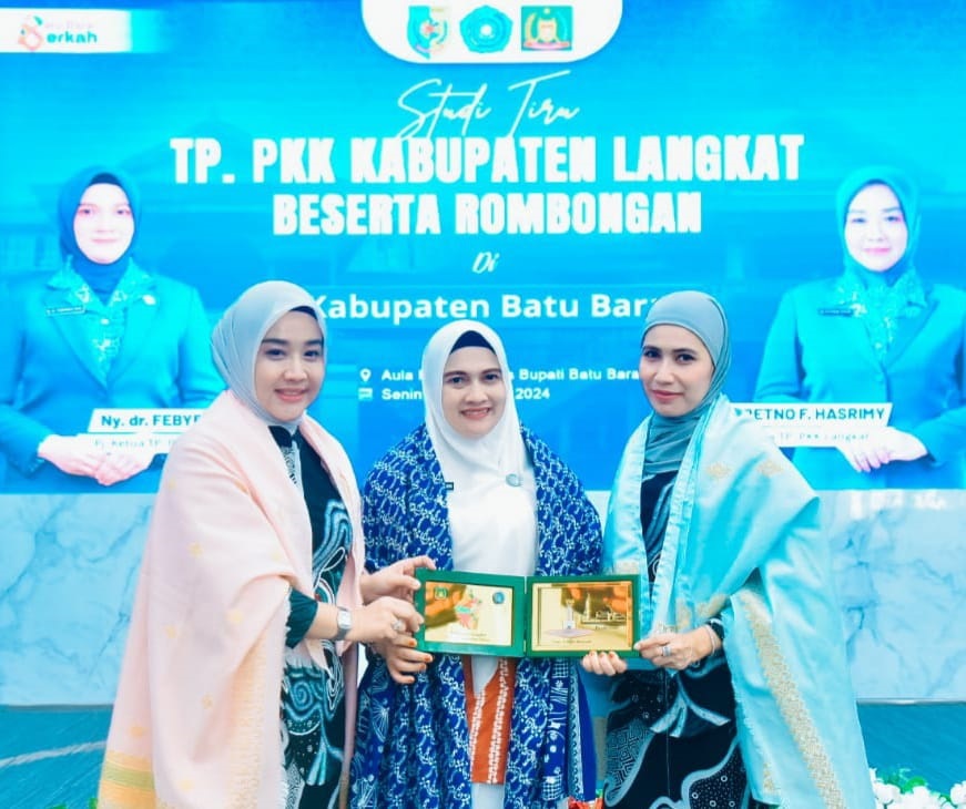 Kunker TP PKK Langkat Perkuat Kerja Sama Kesejahteraan Keluarga