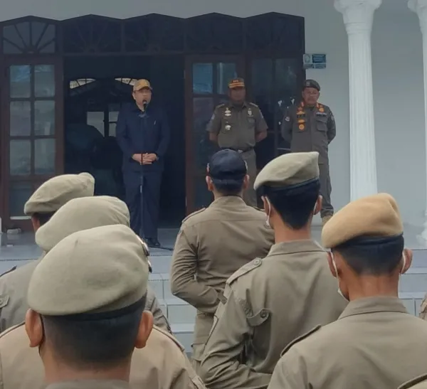 Sekdakab DS Minta Satpol PP Bekerja Dan Beri Layanan Terbaik