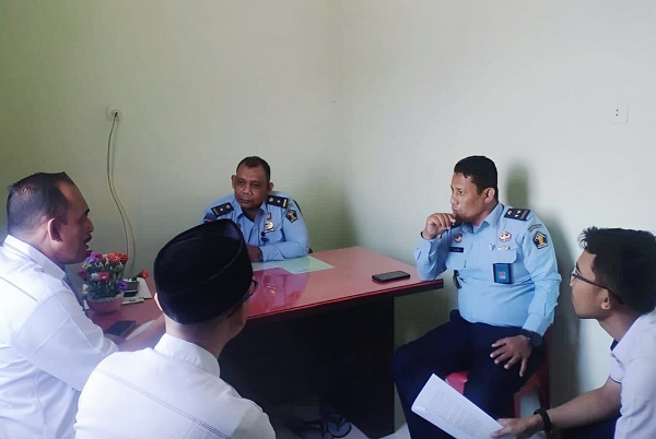 Mahkamah Syariah Bersama Lapas Lhokseumawe Bahas Pendampingan WBP