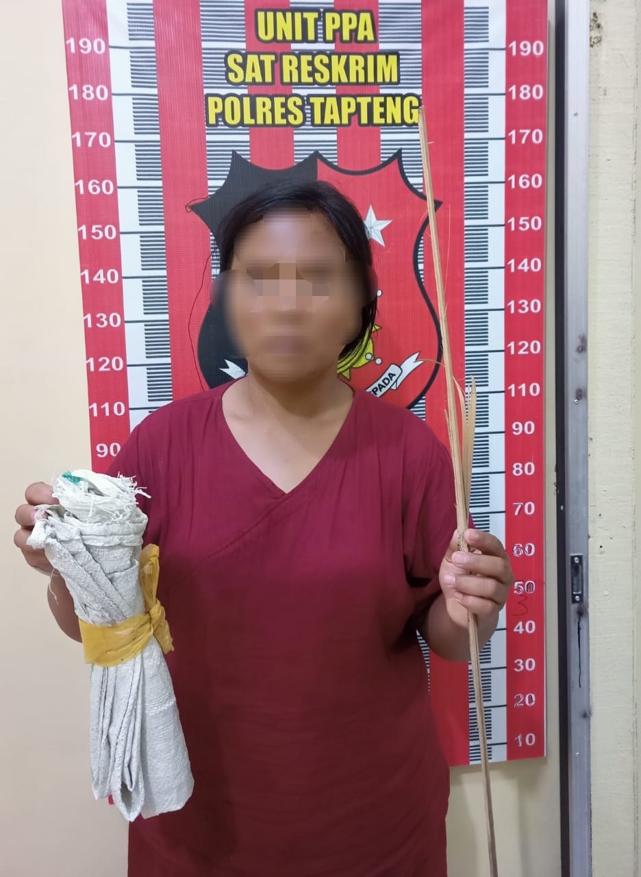 Terduga Penganiaya Anak Di Bawah Umur Ditahan Polres Tapteng