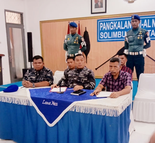 Danlanal Nias Ekspos Kronologi Kasus Meninggalnya Iwan Sutrisman Telaumbanua