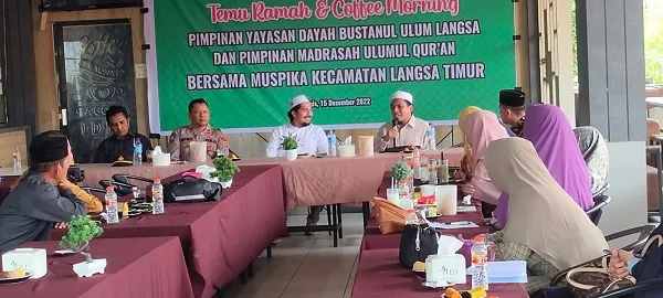 Pimpinan YDBU Dan MUQ Langsa Temu Ramah Bersama Muspika