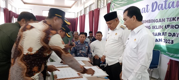 30 Kades Di Abdya Teken Fakta Integritas ProKlim