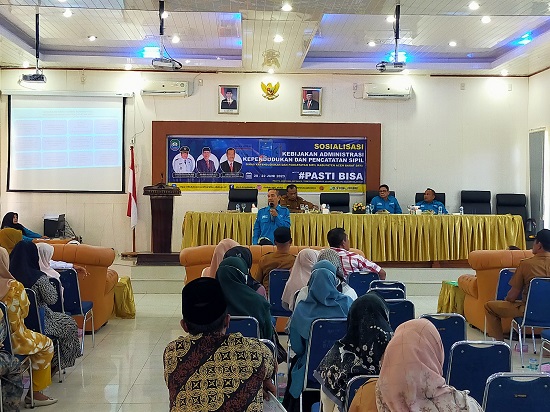 Sosialisasi Kebijakan Admindukcapil Untuk Perangkat Desa Di Abdya